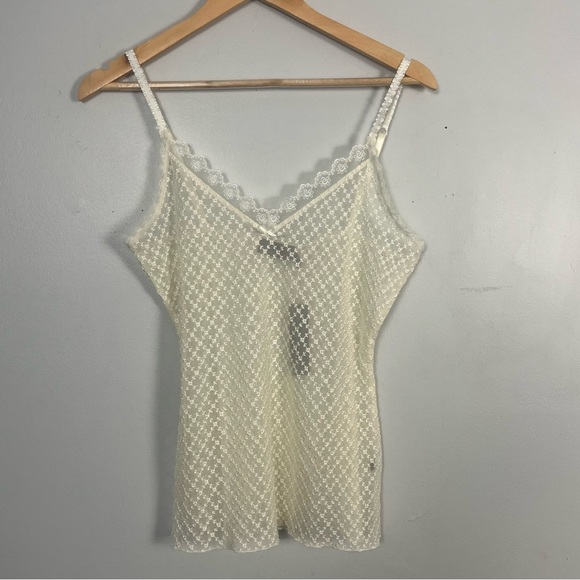 2007 Y2K the limited sheer lace tank top new with tags size medium - Picture 1 of 6